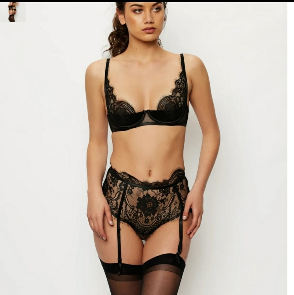 Frederick's ozella bra & panty set